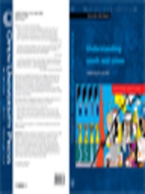 cover image of Understanding Youth and Crime